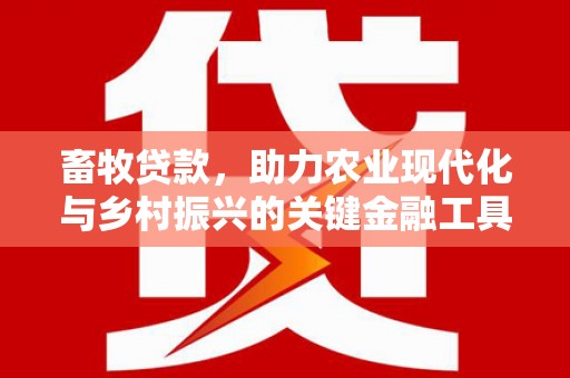 滨州畜牧贷款，助力农业现代化与乡村振兴的关键金融工具