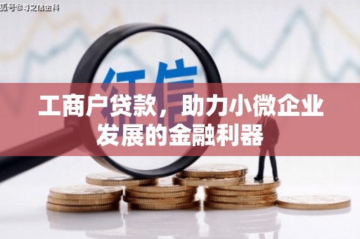 滨州工商户贷款，助力小微企业发展的金融利器