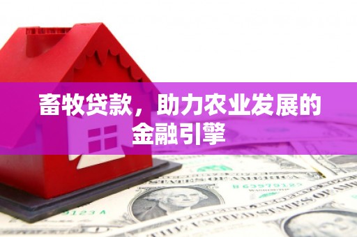 滨州畜牧贷款，助力农业发展的金融引擎