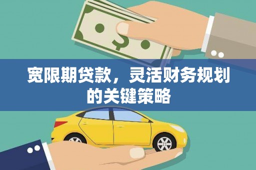 滨州宽限期贷款，灵活财务规划的关键策略
