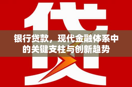滨州银行贷款，现代金融体系中的关键支柱与创新趋势