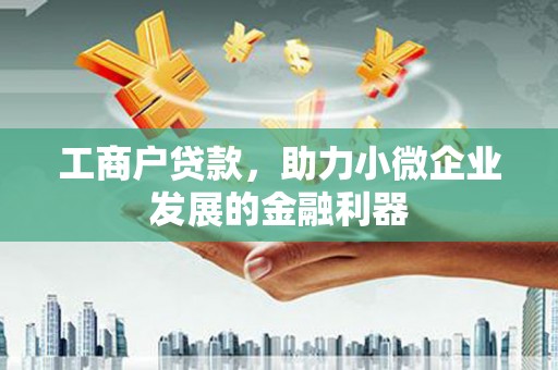 滨州工商户贷款，助力小微企业发展的金融利器
