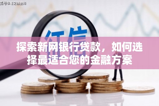 滨州探索新网银行贷款，如何选择最适合您的金融方案