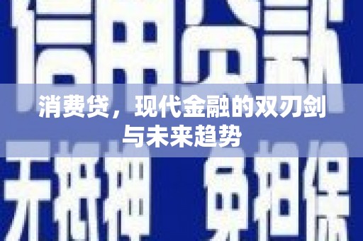滨州消费贷，现代金融的双刃剑与未来趋势