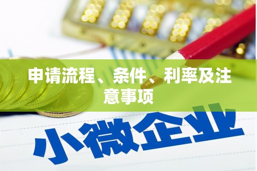 滨州申请流程、条件、利率及注意事项