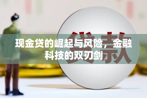 滨州现金贷的崛起与风险，金融科技的双刃剑