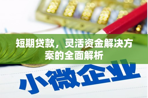 滨州短期贷款，灵活资金解决方案的全面解析