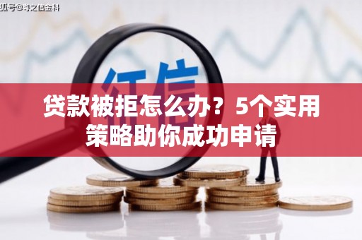 滨州贷款被拒怎么办？5个实用策略助你成功申请