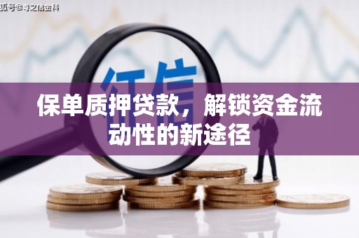 滨州保单质押贷款，解锁资金流动性的新途径
