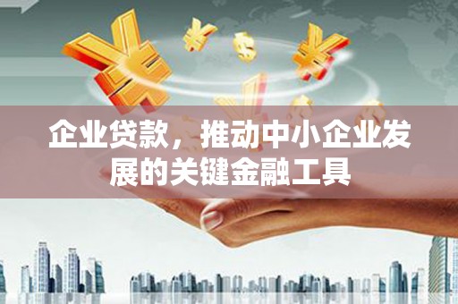 滨州企业贷款，推动中小企业发展的关键金融工具
