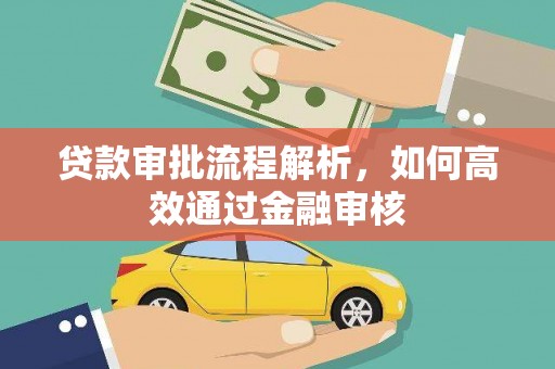 滨州贷款审批流程解析，如何高效通过金融审核