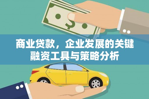 滨州商业贷款，企业发展的关键融资工具与策略分析