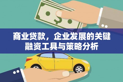 滨州商业贷款，企业发展的关键融资工具与策略分析