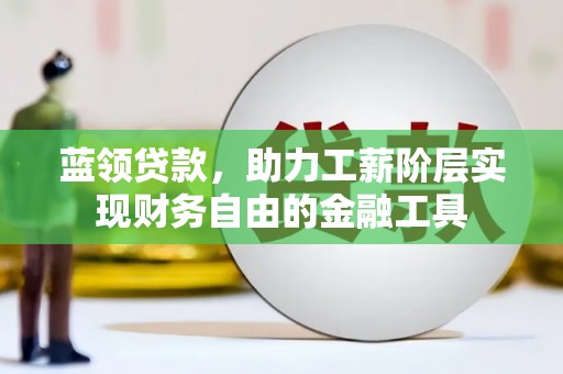 滨州蓝领贷款，助力工薪阶层实现财务自由的金融工具