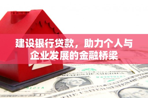 滨州建设银行贷款，助力个人与企业发展的金融桥梁