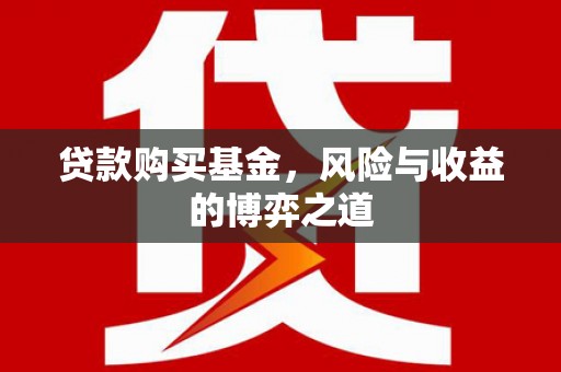 滨州贷款购买基金，风险与收益的博弈之道