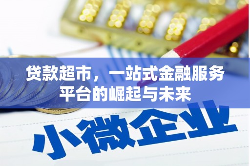 滨州贷款超市，一站式金融服务平台的崛起与未来