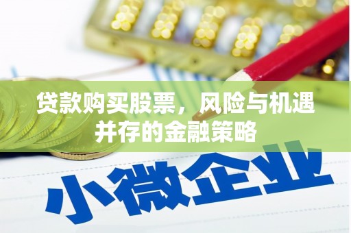 滨州贷款购买股票，风险与机遇并存的金融策略