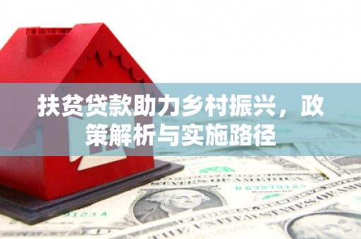 滨州扶贫贷款助力乡村振兴，政策解析与实施路径