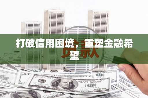 滨州打破信用困境，重塑金融希望