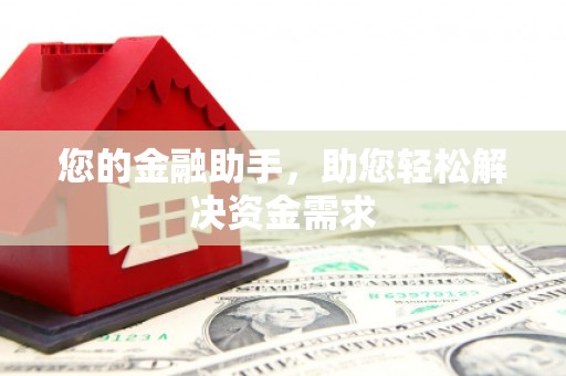 滨州您的金融助手，助您轻松解决资金需求