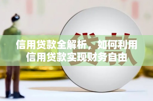 滨州信用贷款全解析，如何利用信用贷款实现财务自由