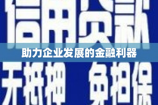 滨州助力企业发展的金融利器